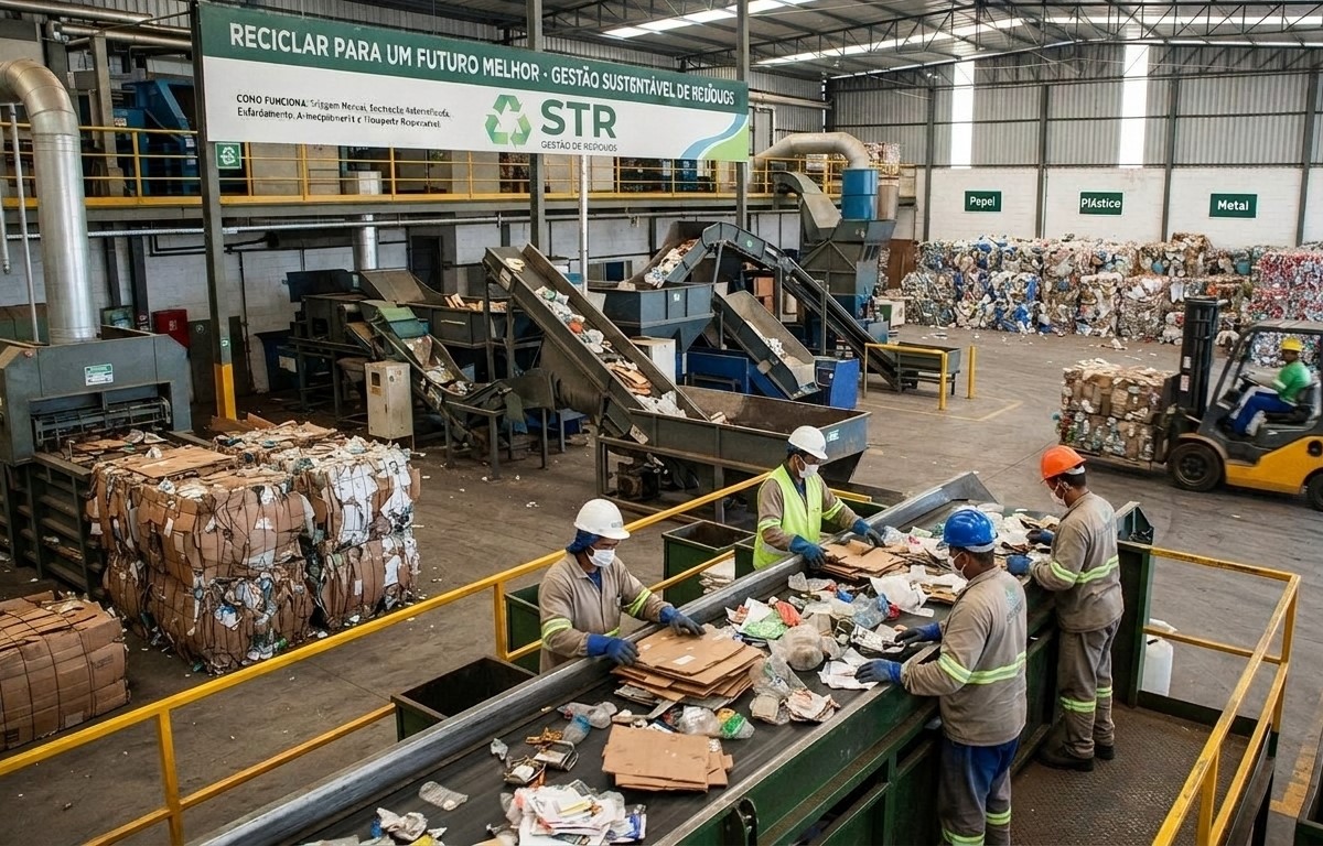 Coleta e gestão de resíduos